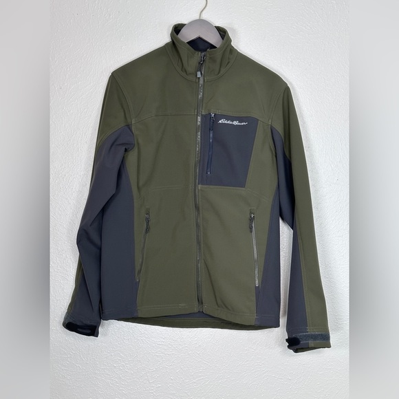 Eddie Bauer Other - Eddie Bauer Windfoil olive green and gray Thermal Elite Jacket NWOT size Small